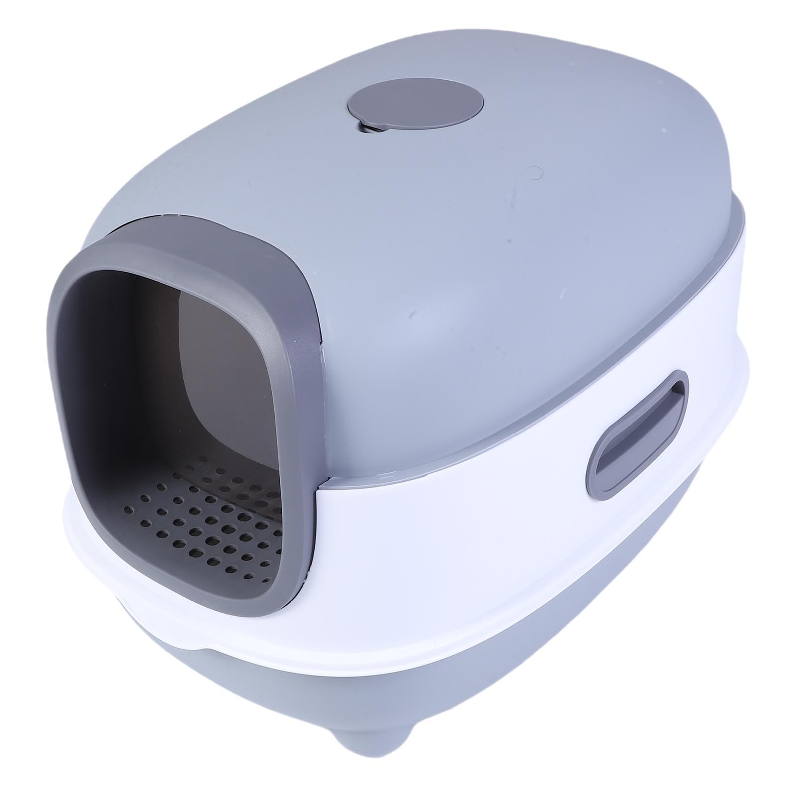 Lettiera per Gatti, Lettiera per Gatti Coperta con Controllo degli Odori Antispruzzo Vaschetta per Interna Chiusa Extra Large con Coperchio Ribaltabile Paletta per per Negozio di Animali