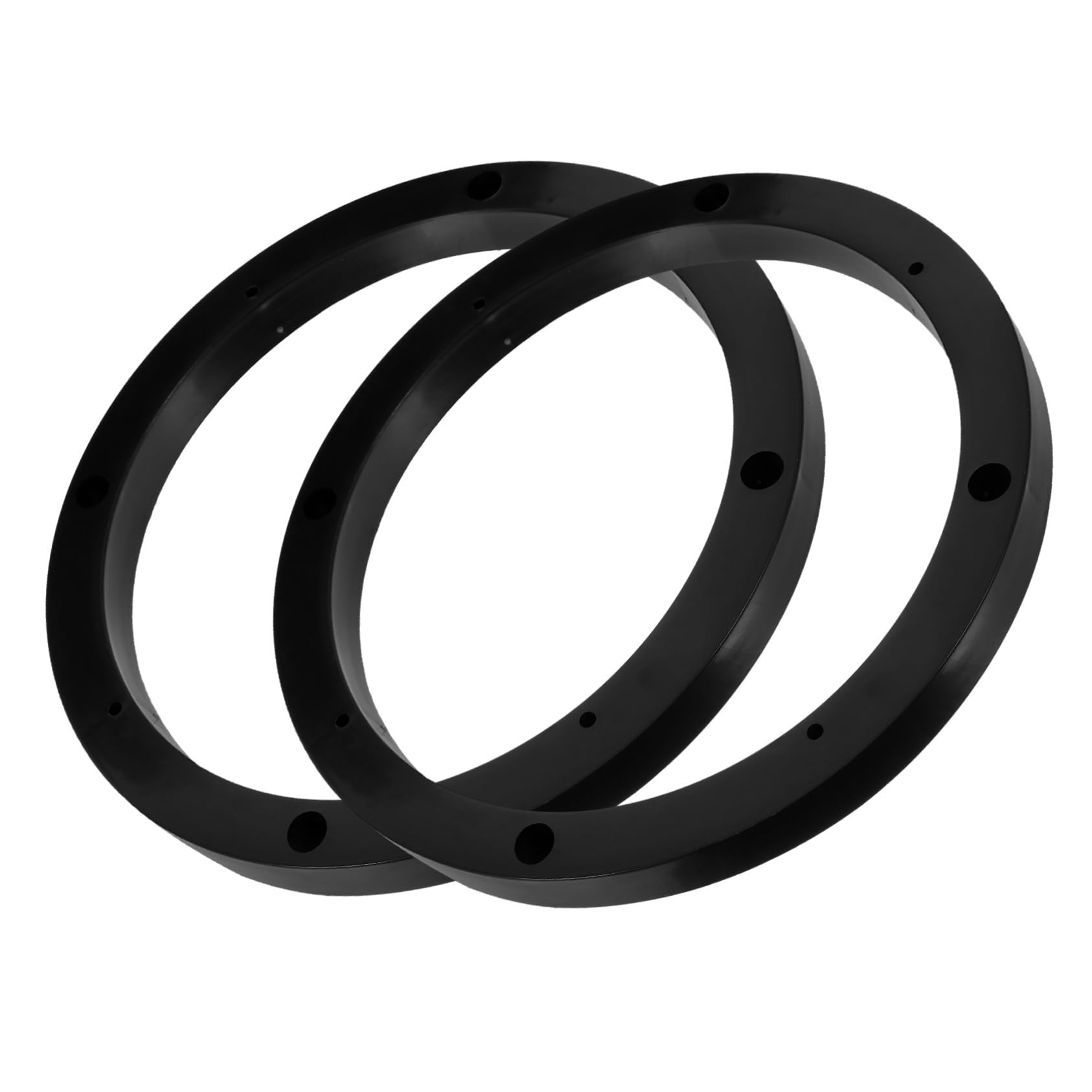 HORIALENCE Anillo Espaciador de Plástico de 6,5 Pulgadas para Coche para la del Sonido Adaptador de Altavoz Resistente en Sistemas de Audio