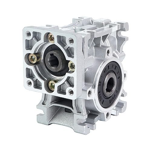 STEPPERONLINE 30:1 Worm Gearbox NMRVS30 Worm Gear Speed Reducer 11mm Input Shaft Diameter