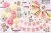 Pink Gold Complete Party Decorations Supplies Kit with FREE Bonus Happy Birthday Bunting Banner By PomPomGLAM