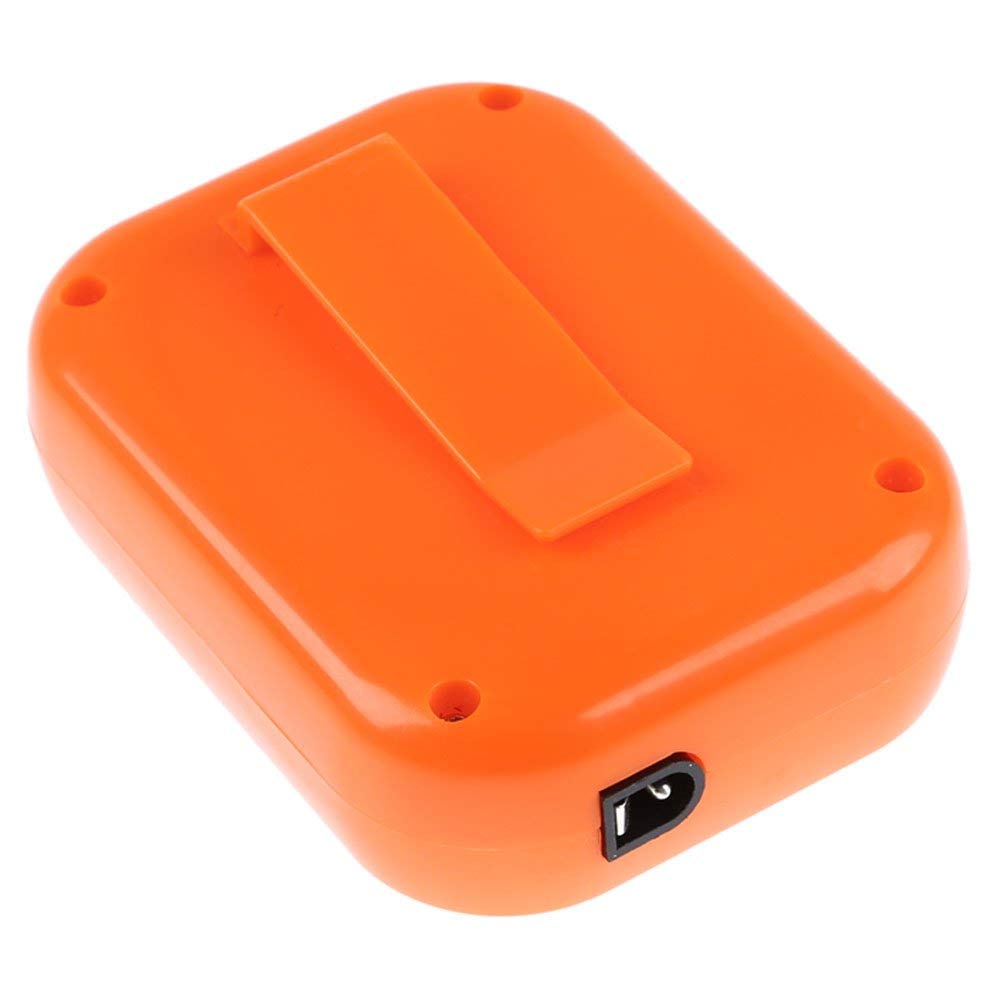 BOLLAER Mini Blower Fan for Inflatable Costume or Doll Mascot Head Other Inflatable Game Clothing, 6V Powered by Dry Battery Orange