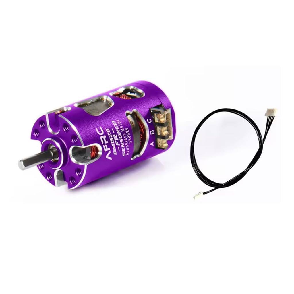 BM1525 Czujnik bezszczotkowy silnik 2500KV 3500KV 4500KV 5500KV do skali 1/27 1/28 Mini-Z Drift Racing RC Car (fioletowy, 4500KV)