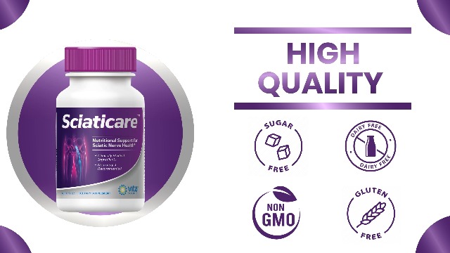 Amazon.com: Vita Sciences Sciaticare Nerve Soothing Supplement Vitamins  with Natural R-ALA Form 40X Strength, NOT Synthetic Alpha Lipoic Acid (ALA) 