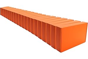 Orange Shipping Packaging MEIANJU Hard Corrugated Cardboard Shipping Boxs Storage Organizer