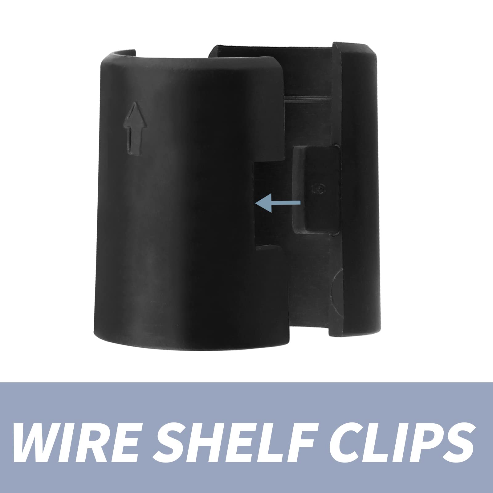Wire Shelf Clips - 72 Pack -6