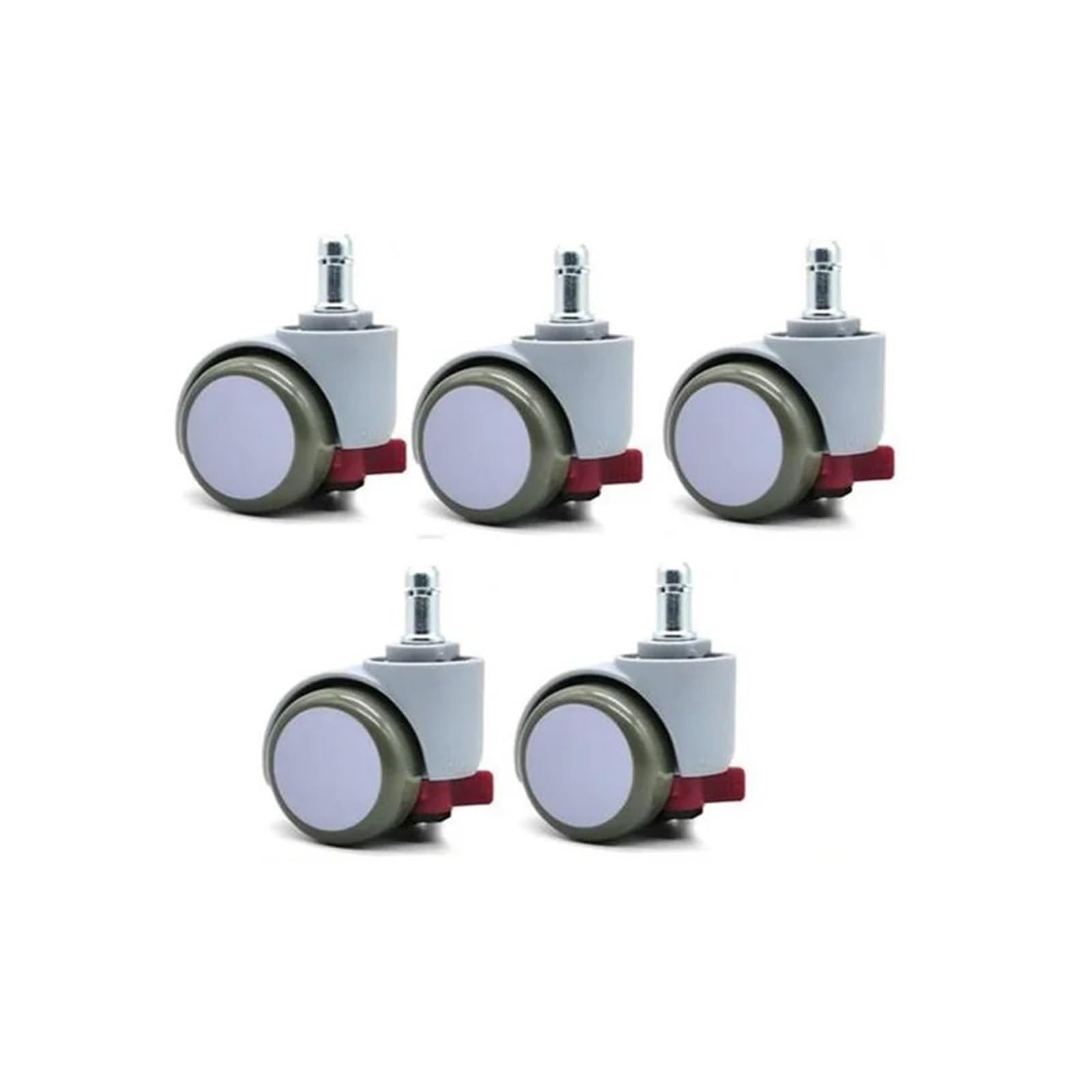 Roues universelles M11 à freinage automatique autobloquant pour fauteuil de bureau