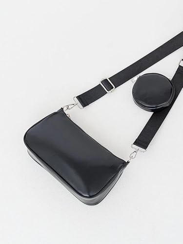 LERIQO PU Leather Women's HandBag | Ladies Travel Handbag | Sling Bag For Women | Women Hand Bag || (Black 2)(Handbag-002) 2 516l2MX2tpL. SL500