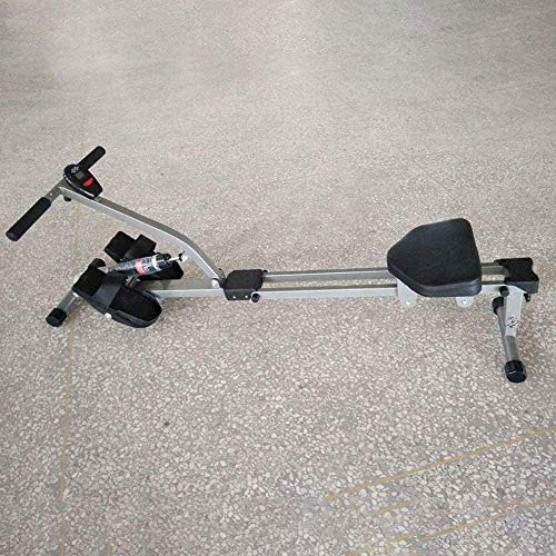 Image of Home Rowing Machine Adjustable Home Rowing Machine, Male and Female Weight Loss Muscle Training Water Rowing Machine, Foldable Steel Aerobic Exercise Fitness Equipment
