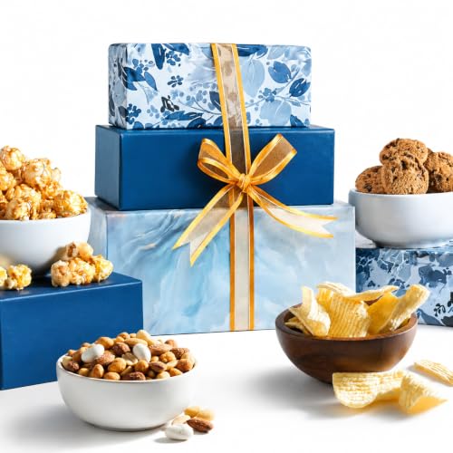 Broadway Basketeers Basket, Gift Basket with Gourmet Cookies, Popcorn & Candy Assortment for Mom...