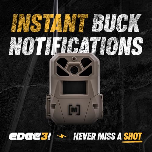 Image of Moultrie Edge 3 PRO Cellular Trail Camera - 50MP Image Sensor - 1440p QHD Video with Audio - AI Buck Detection - GPS - 0.3s Trigger - No-Glow Flash