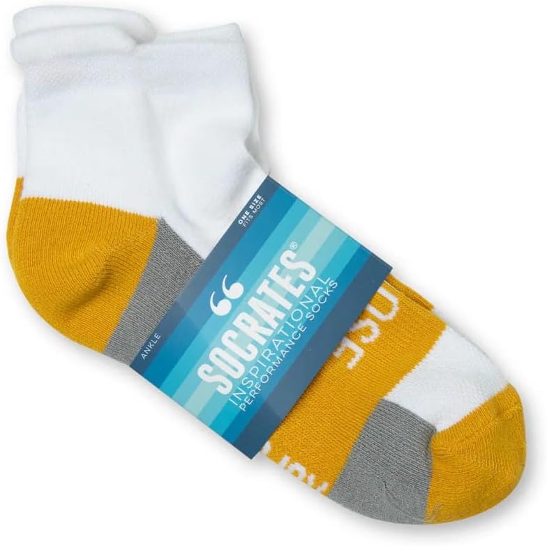 Gone For a Run Motivational Ankle Running Socks - Inspirational Affirmation Socks for Women - Runners Gifts & Motivation - Image 5