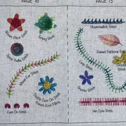 Image of Dexprosy DIY Stitch Book with Tools Set - Embroidery Felt Book, with Needle Thread, Sewing Patterns for Beginners, Craft Gift