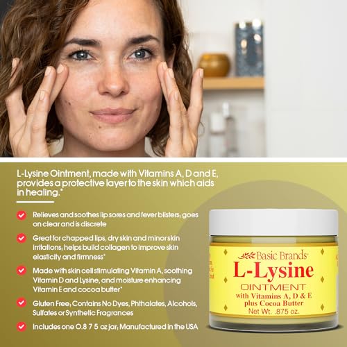 image for Basic Organics Basic Brands L-Lysine Ointment, Cold Sore Fever Blister