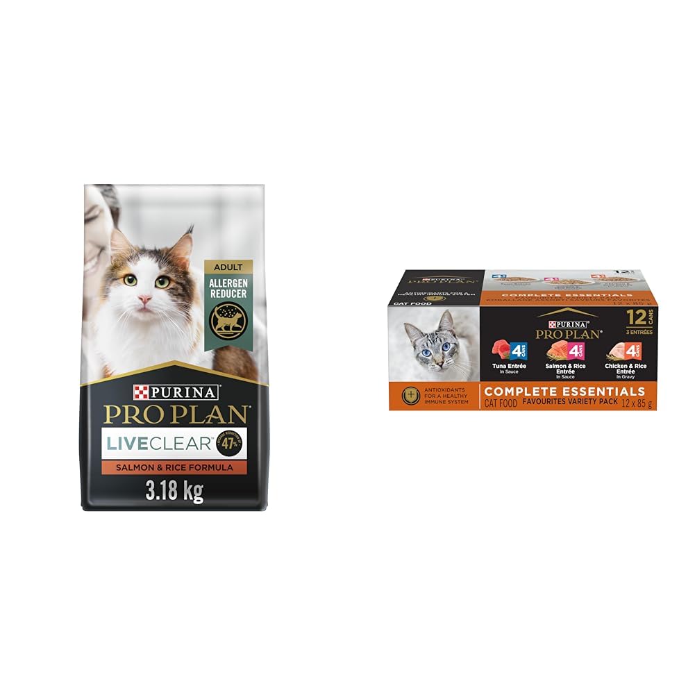 Purina Pro Plan LiveClear Allergen Reducing Dry Cat Food, Salmon
