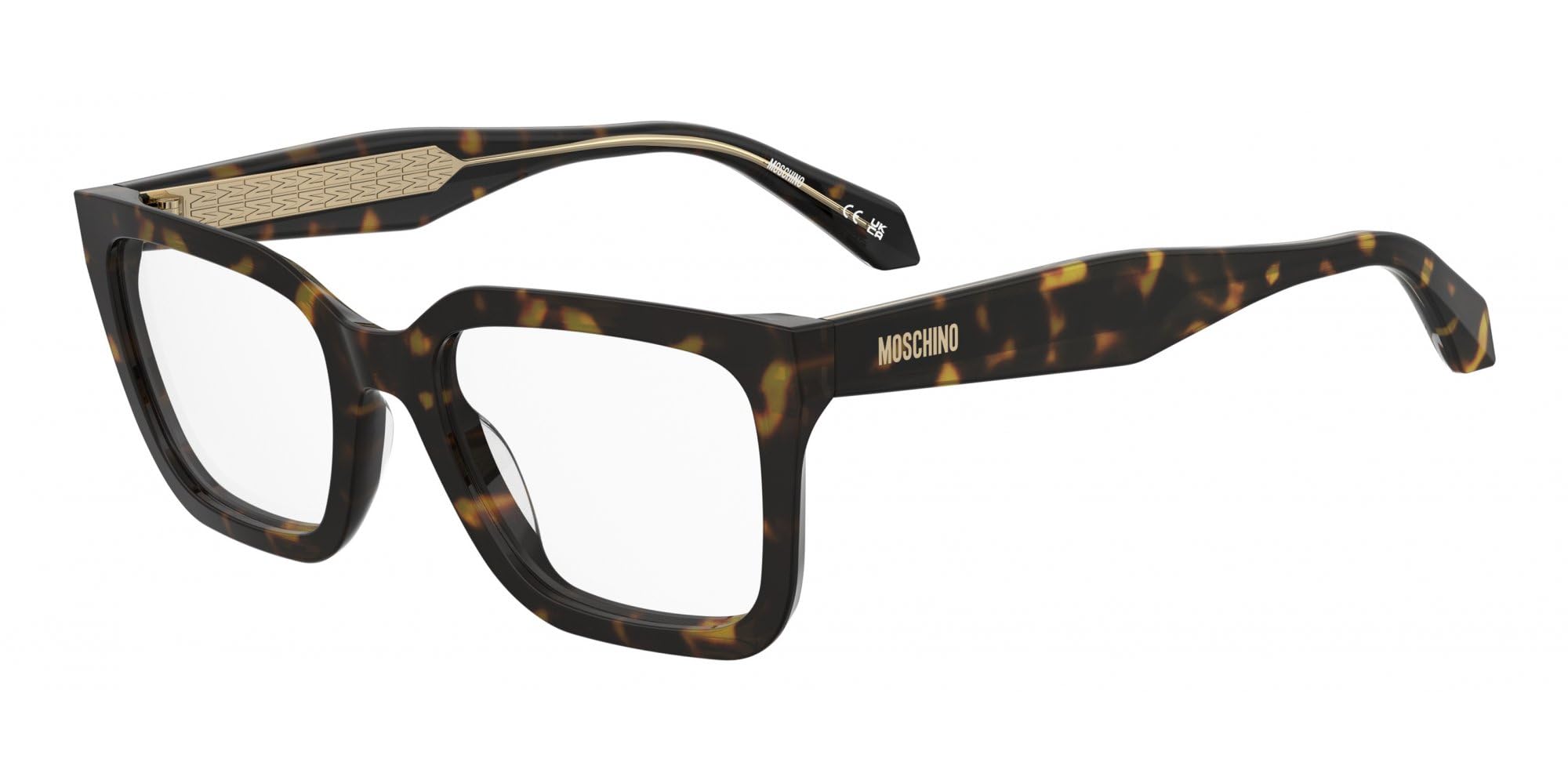 Moschino Okulary Vista MOS671 Havana 52/19/122.6 damskie