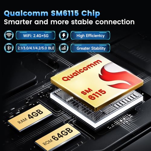 Image of Carlinkit Tbox S2 Android 13.0 Ai Box (Superior Version), Qualcomm 6115 Chip with 4+64GB, 4G Cellular, IPTV Video, SIM /TF Card, Google Play, Only Suitable for Factory Wired CarPlay /AA Cars