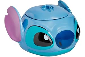 Stitch Ceramic Cookie Jar: The Perfect Addition to Your Kitchen or Playroom