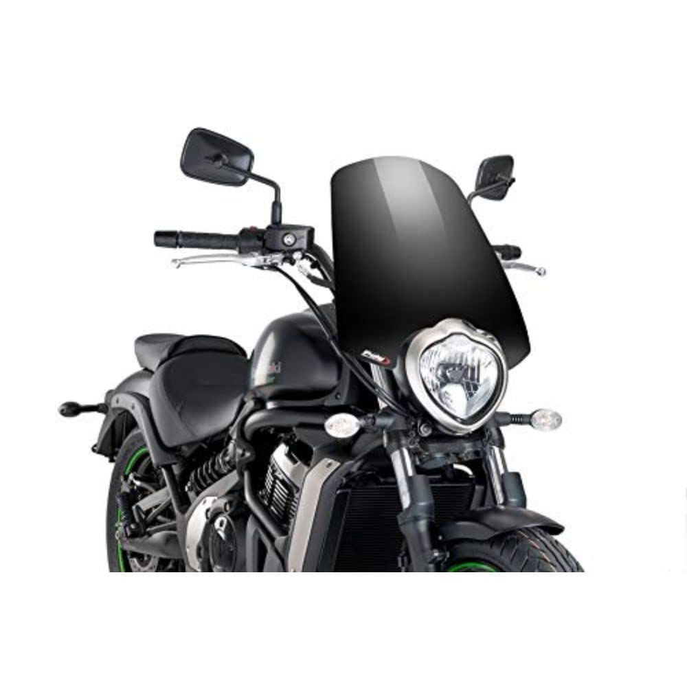 Puig Black New Generation Touring Screen Kawasaki Vulcan S Special Edition 17-20