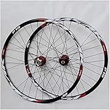  HJRD Mountainbike-Laufradsatz, 29/26/27.5 Zoll Fahrrad Laufrad (vorne + hinten) Doppelwandig Aluminiumlegierung MTB-Felge Schnelle Veröffentlichung Scheibenbremse 32H 7-11 Geschwindigkeit