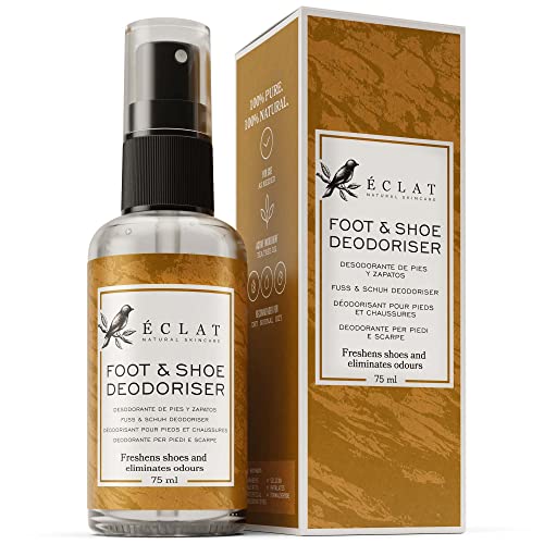 Déodorant Puissant pour Chaussures - 3X Plus Efficace avec notre Technologie Zer-O - Élimine 99.8% Des Bactéries - Détruit les Odeurs Incrustées - Approuvé par les Dermatologues Cover