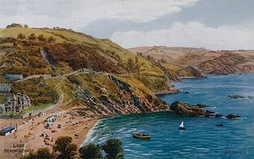 Toile Looe Beach Alfred Robert Quinton pour décoration murale salon et chambre