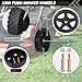 CheeMuii 12 Inch Lawn Mower Wheels 2 Pack 12
