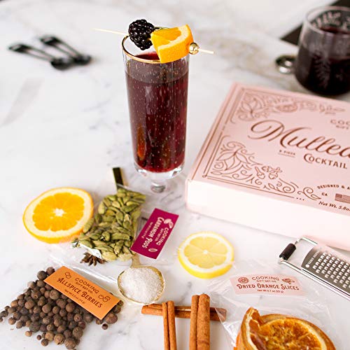 Cooking Gift Set | 9 PC Mulled Wine Cocktail    DIY Kit | Wine Gifts for Mom, Friend Gifts, 
