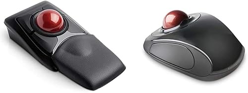 Miniatura 1 de Kensington Expert - Ratón inalámbrico de Trackball (K72359WW) negro, 3.5 x 6.1 x 8 pulgadas y mouse inalámbrico de Trackball Orbit con anillo de