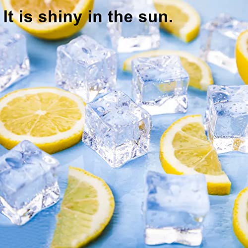 Hacaroa 150 Pack Clear Fake Ice Cubes - Image 4