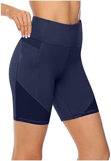 Fulidngzg Women's Cycling Shorts White Booty Scrunch Booty Short Leggings Push Up Sports Trousers Gym Shorts White Cycling Shorts Activewear Short Trousers Shapermove Cycling Shorts Activewear