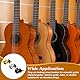 Bewudy 6 Stück Gitarrengurt Knöpfe, Gitarrengurt Halteknopf Metall Ukulele Endknopf Gitarrengurtknopf Mit Befestigungsschrauben und Gummi Kissen Für Bass Elektrische Gitarre (Gold, Silber, Schwarz)