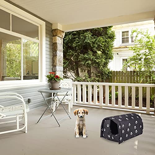 Kattenhuis voor buiten, winterbestendig, veilig voor huisdieren en kleine honden - Image 6