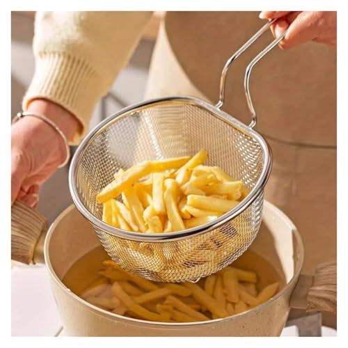 Passoire et panier à friture en acier inoxydable durable 1pc - 2