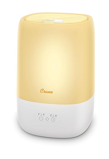 1.0 Gallon Top Fill Humidifier with Sleep Support Light