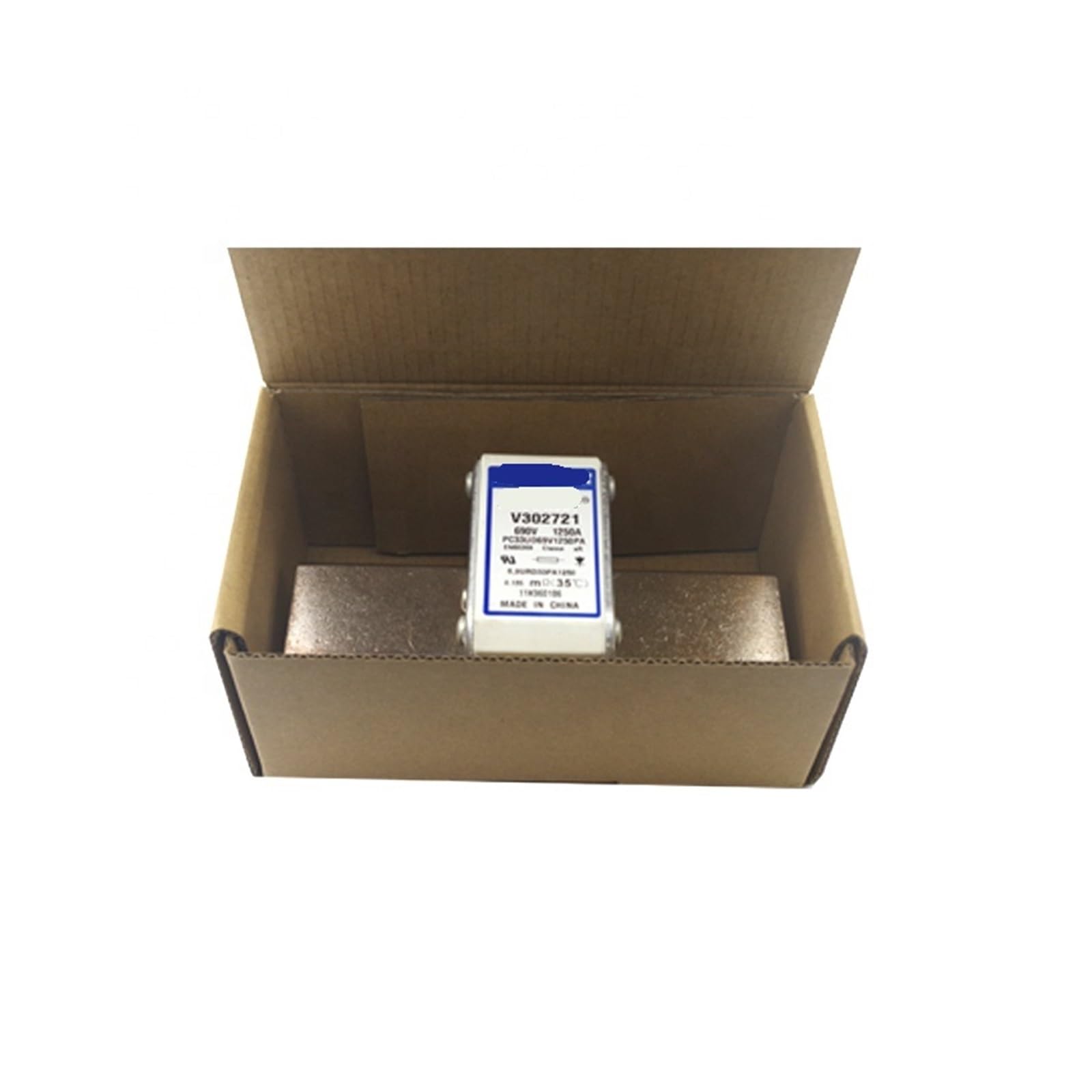 Fusibile Termico ceramico a Cartuccia ad Alta velocità di Tipo PC33UD69V1250PA