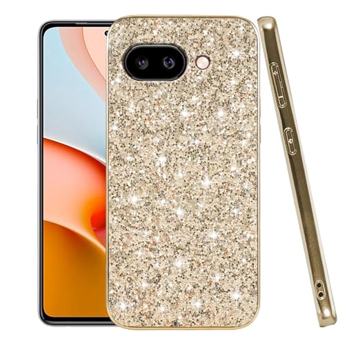 Coque Google Pixel 9a antichoc protection silicone rigide paillettes