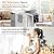Reverse Osmosis Water Filter Countertop : 6-Stage Reverse Osmosis System with UV TDS Monitor 3:1 Pure to Drain Darlingcare Water Purifier for Kitchen Office Home (Ivory White)