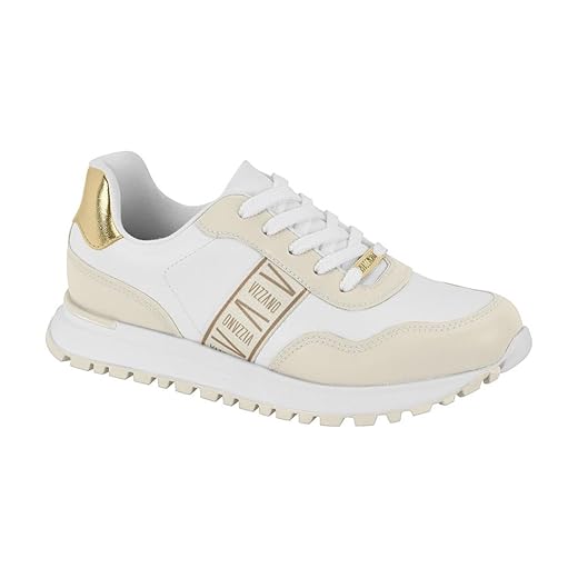 Tênis Vizzano Tratorado Tira Tecido Feminino Casual Conforto