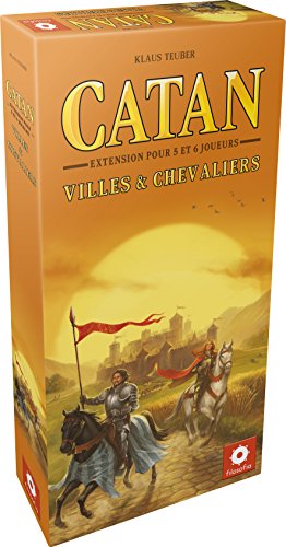 Asmodee - Catan - Villes Et Chevaliers 5/6Joueurs - Jouet, FICAT08