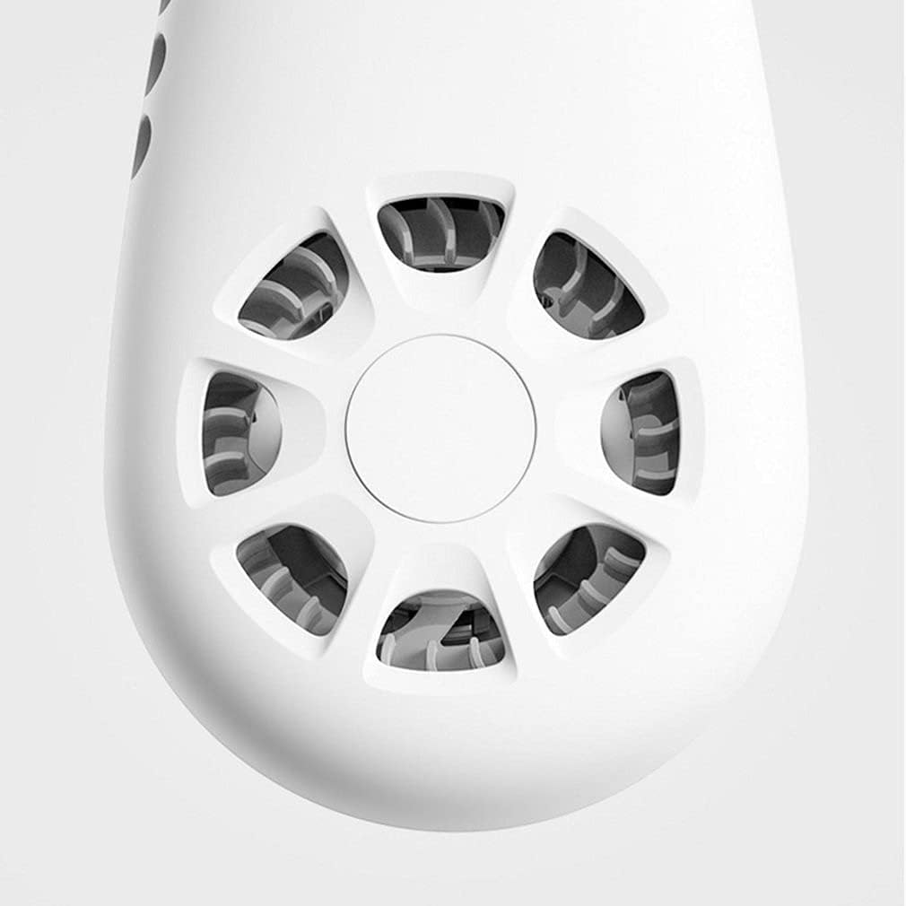 Mini Ventilatore Portatile da Collo con Batteria Ricaricabile Ultras Quiet Wind Ventilatore Portatile Raffreddatore d'Aria Tascabile Condizionatore d'Aria