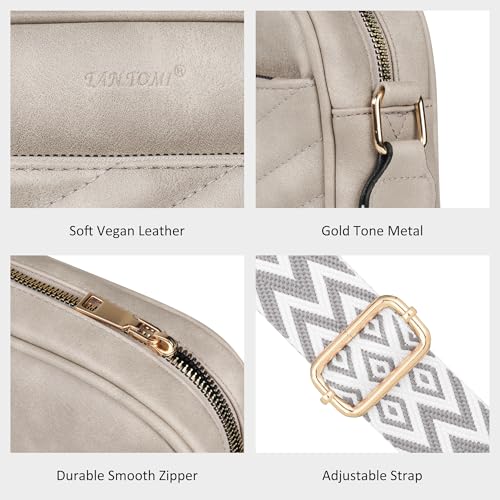 Image of TANTOMI Small Crossbody Bags for Women Trendy, Cell Phone Purses Wallet with 4 Card Slots, Small Purses with Adjustable Strap