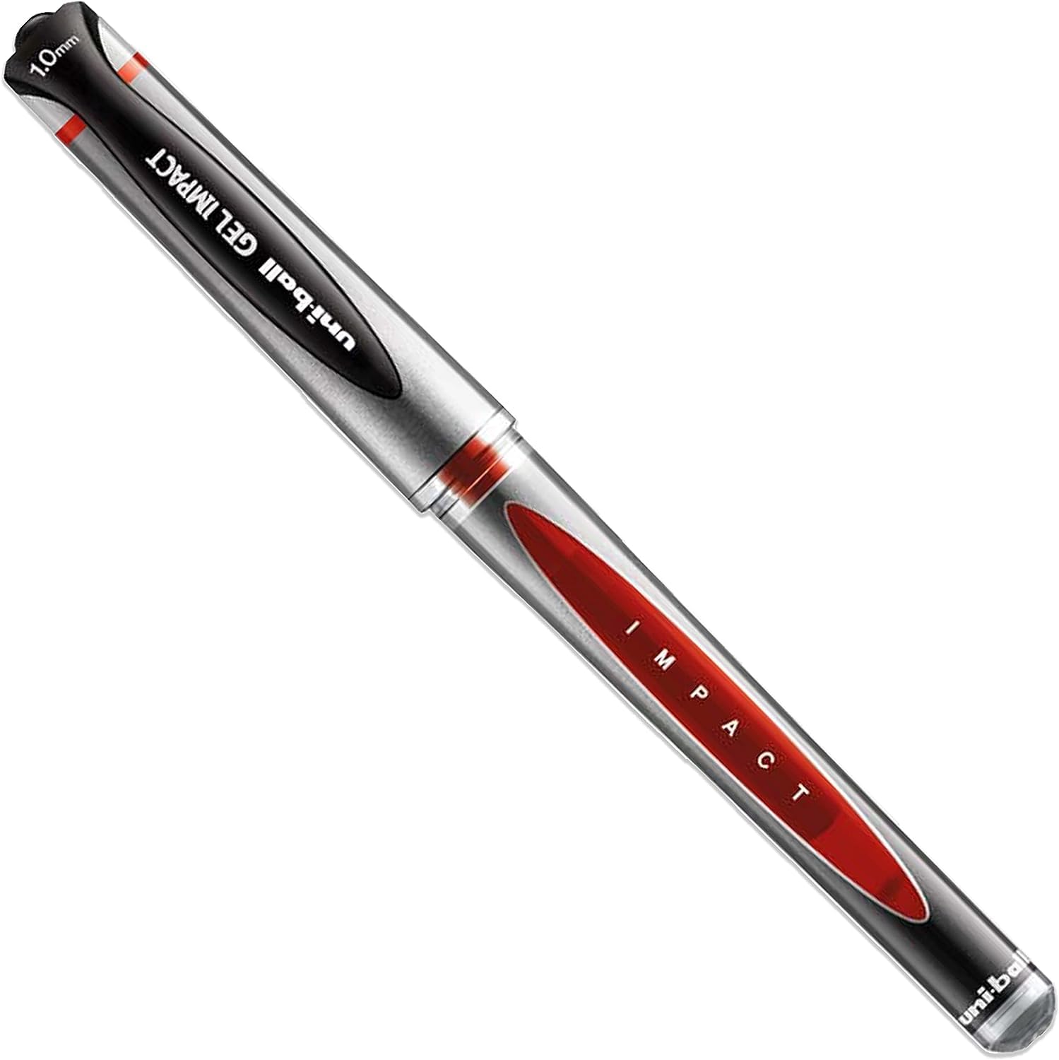 uni-ball UM-153S Gel Impact Broad Rollerball Pens - 1mm Nib, 0.6mm Line Width - Red Ink (10), 1 count (Pack of 10) - Image 3