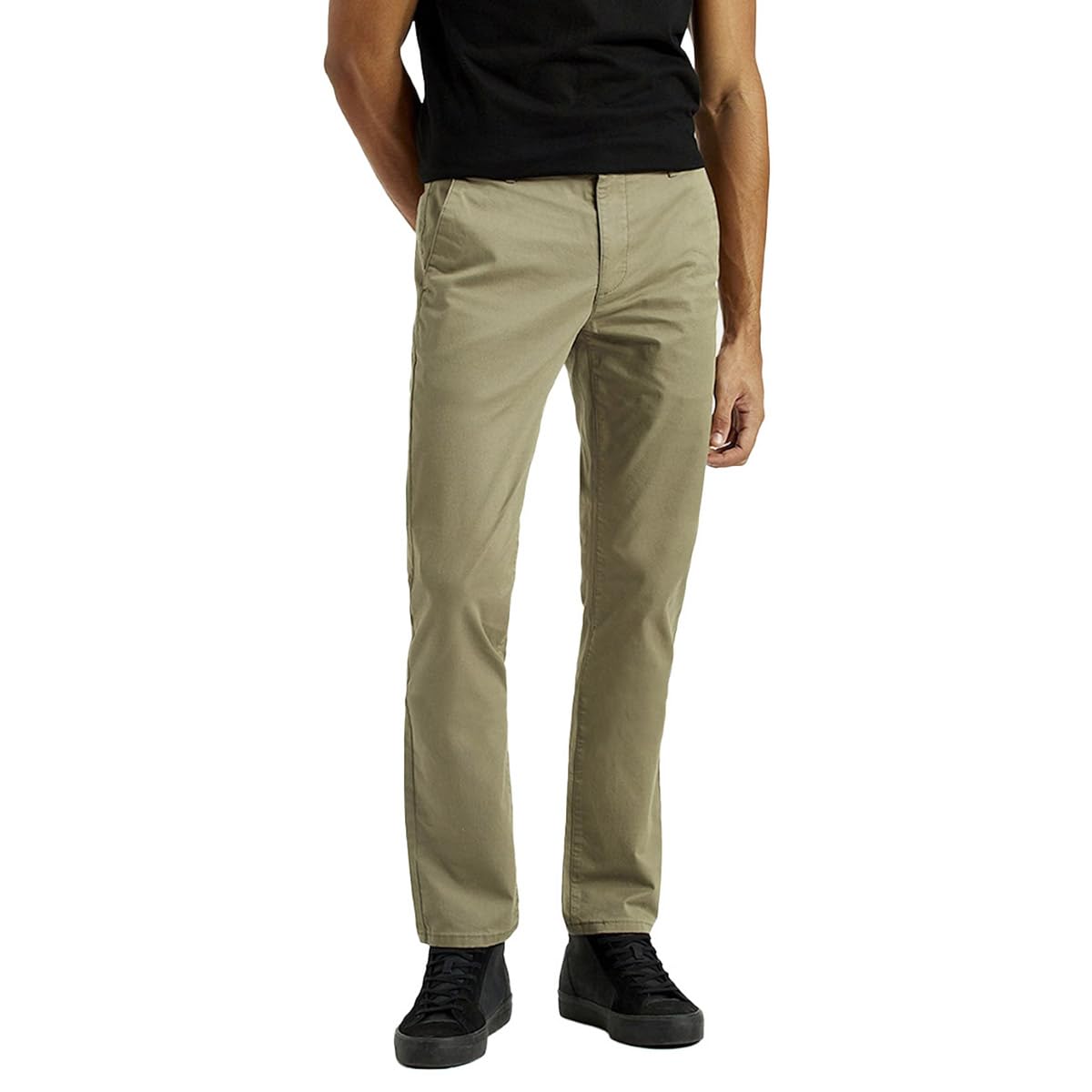 Levi's Men's 511 Green Slim Fit Mid Rise Trousers, 002KC-0010, 32 in green