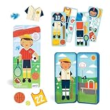 Shine Bright Sports Star: 25+ Pieces Magnetic Dress Up