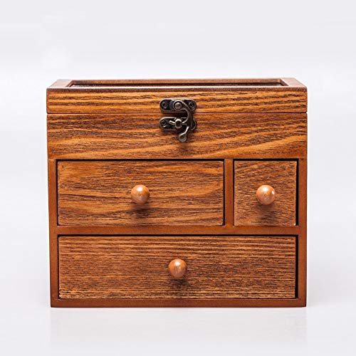 RLKHXBS Organizer wooden multi-layer meuble de rangement