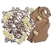 Wedding Favors for Guests - Wedding Favors Bottle Wedding Favors for Guests - Wedding Favors Bottle Opener - Rustic Vintage Key Bottle Opener, with Escort Card Tag, Roses and Twine 50 Pcs