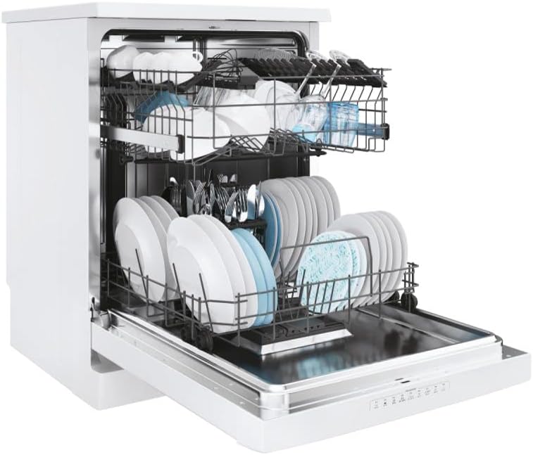 Candy Brava CDPN 2D360PW Lavastoviglie Smart, Libera Installazione, Full Size 60cm, 13 coperti, Bianco, Connettività Wi-Fi, Classe E [Classe di efficienza energetica E]