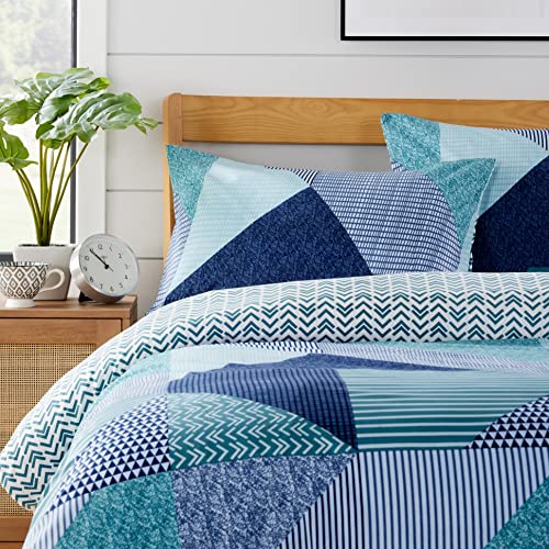 Olivia Rocco Easy Care Printed Duvet Cover Set 100% Polyester Breathable Stylish Comforter Reversible Quilted Bedding Bed Sets With Pillowcases JASPER DUVET SET - Image 2