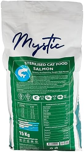 Mystic Az Tahıllı Yetişkin Kedi Maması Steril Somonlu 15 KG - Görsel 2