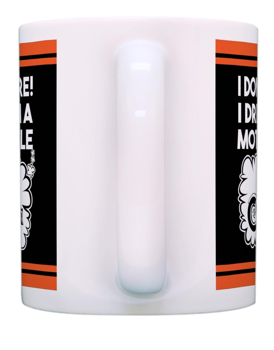 Motorcycle Gifts for Men I Don't Snore Dream I'm A Motorcycle Biker Motorcyclist 11oz Ceramic Coffee Mug Black